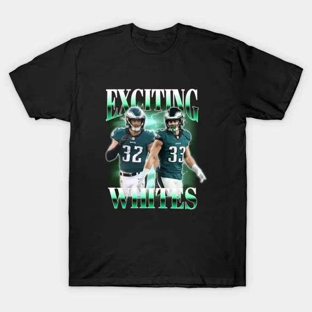 Official Exciting Whites Eagles - Cooper Dejean And Reed Blankenship Exciting Whites - Exciting Whites Eagles T-Shirt