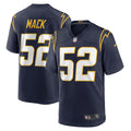 Men's Los Angeles Chargers Khalil Mack Alternate Game Jersey Navy
