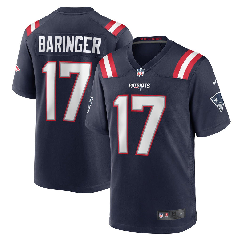 Bryce Baringer New England Patriots Team Game Jersey - ?Navy