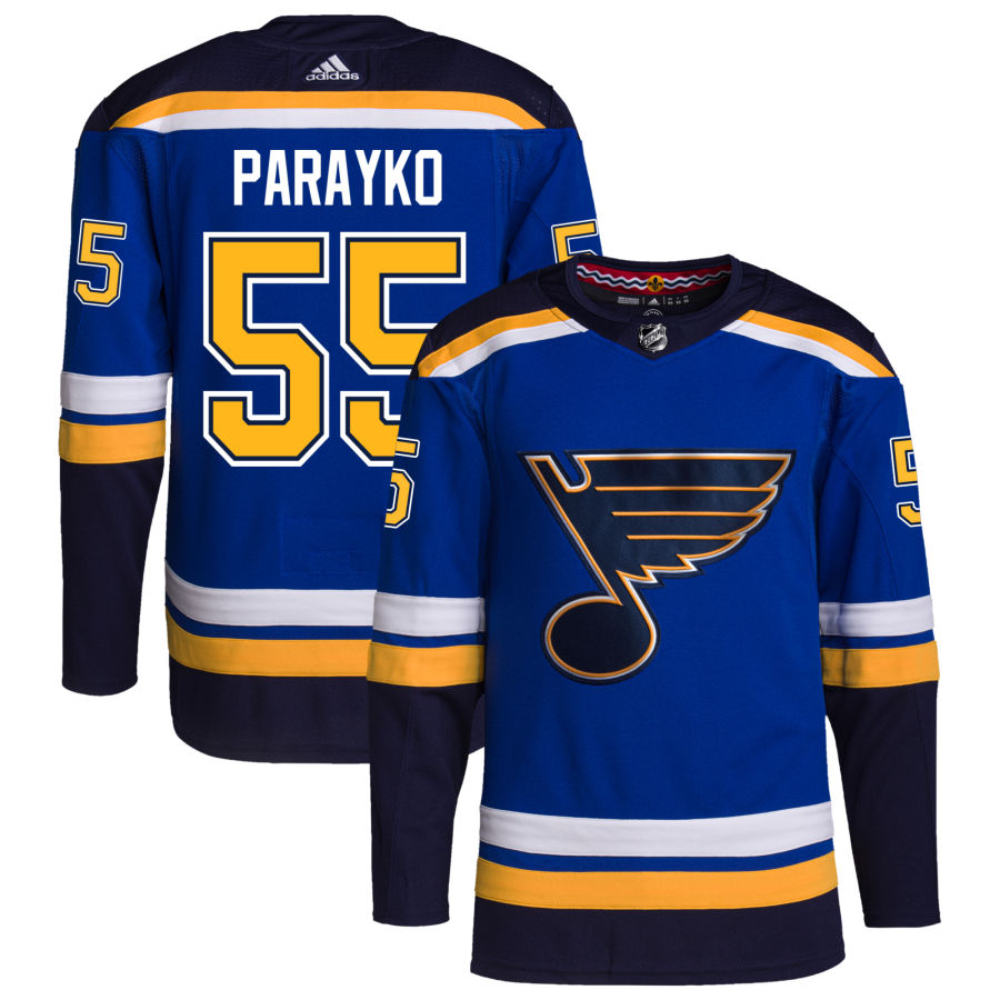 Colton Parayko St. Louis Blues Home Authentic Pro Jersey - Royal