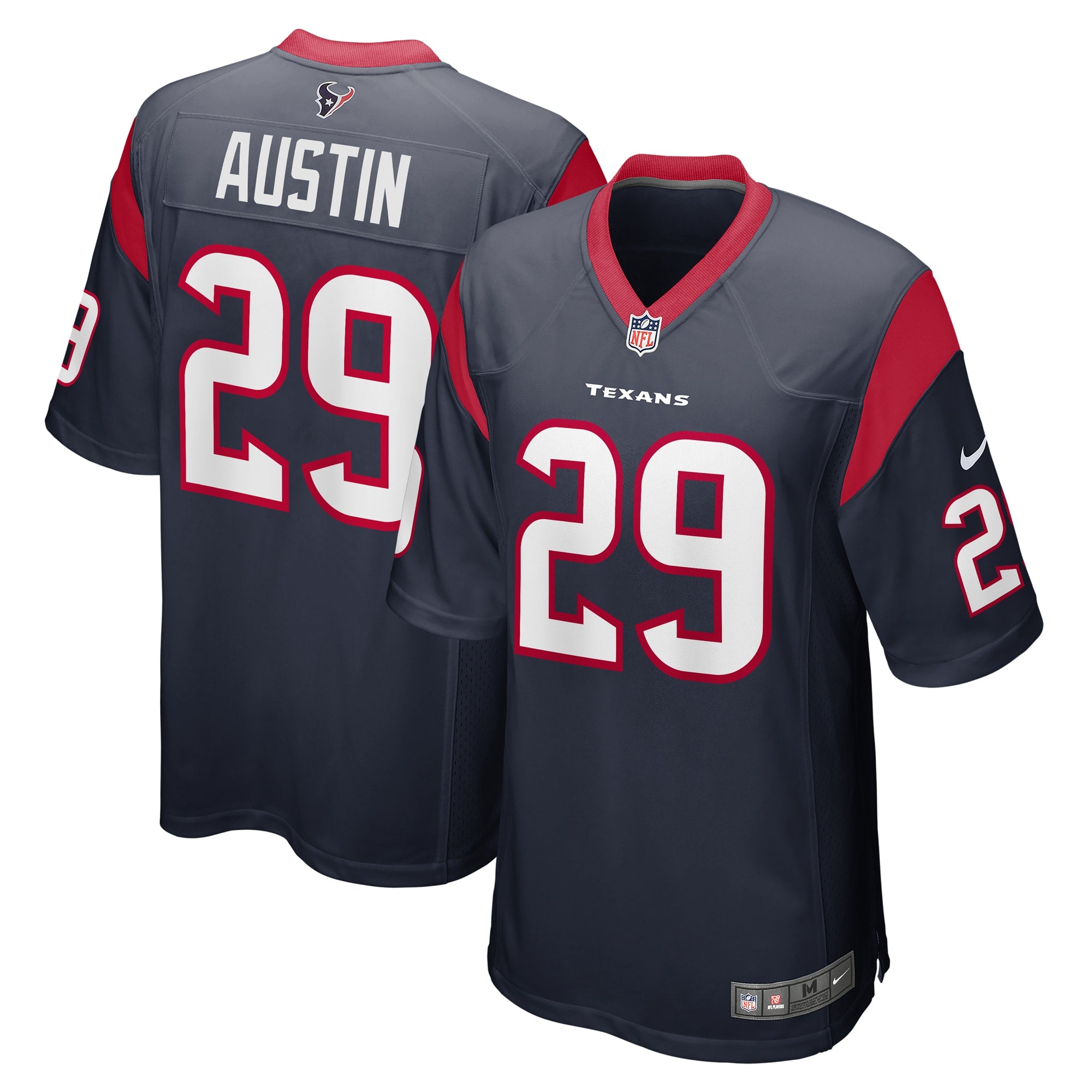 Alex Austin Houston Texans Team Game Jersey - ?Navy