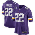 Paul Krause Minnesota Vikings Game Retired Player Jersey - Purple