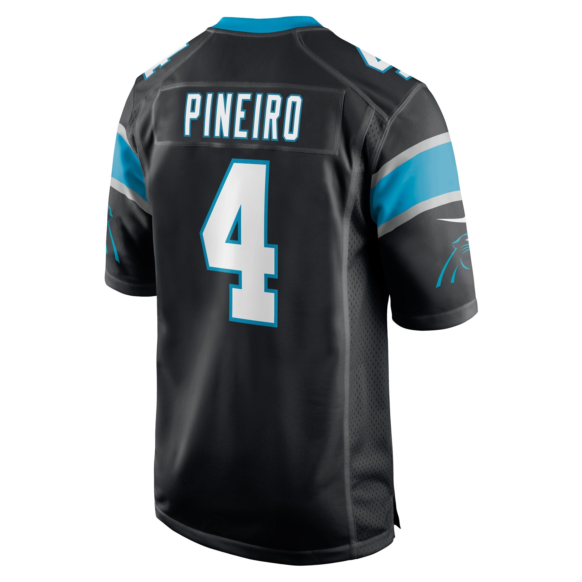 Eddy Pineiro Carolina Panthers Game Player Jersey - Black