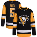 Ryan Shea Pittsburgh Penguins Home Primegreen Authentic Pro Jersey - Black