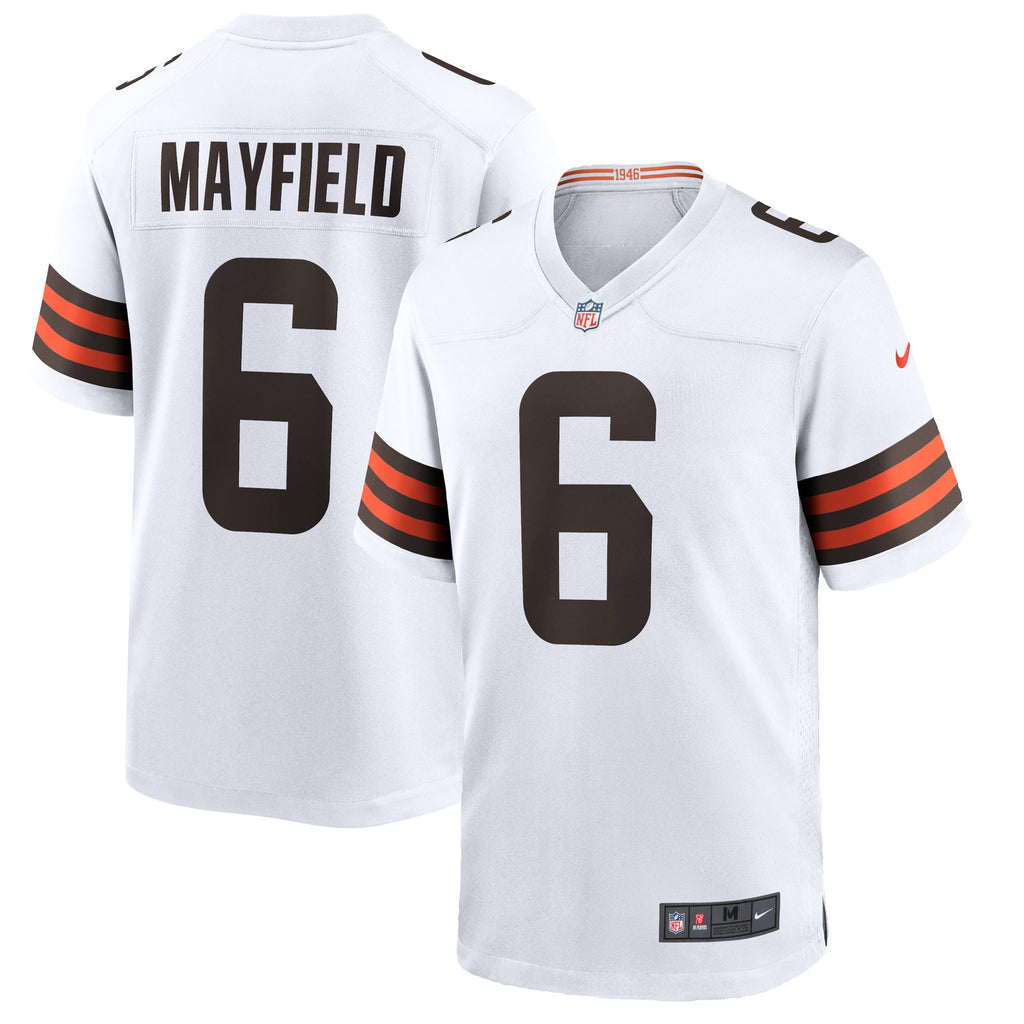 Baker Mayfield Cleveland Browns Player Game Jersey - White