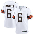 Baker Mayfield Cleveland Browns Player Game Jersey - White