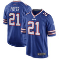 Jordans Poyer Buffalo Bills Game Player Jersey - Royal