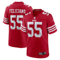 Jon Feliciano San Francisco 49ers Game Player Jersey - Scarlet