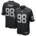 Maxx Crosby Las Vegas Raiders Game Jersey - Black