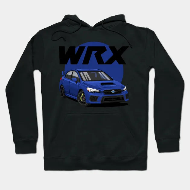 Wrx Blue T-Shirt Hoodie