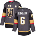 Kaedan Korczak Vegas Golden Knights Alternate Authentic Jersey - Gray