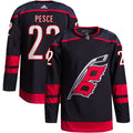 Brett Pesce Carolina Hurricanes Alternate Primegreen Authentic Pro Jersey - Black