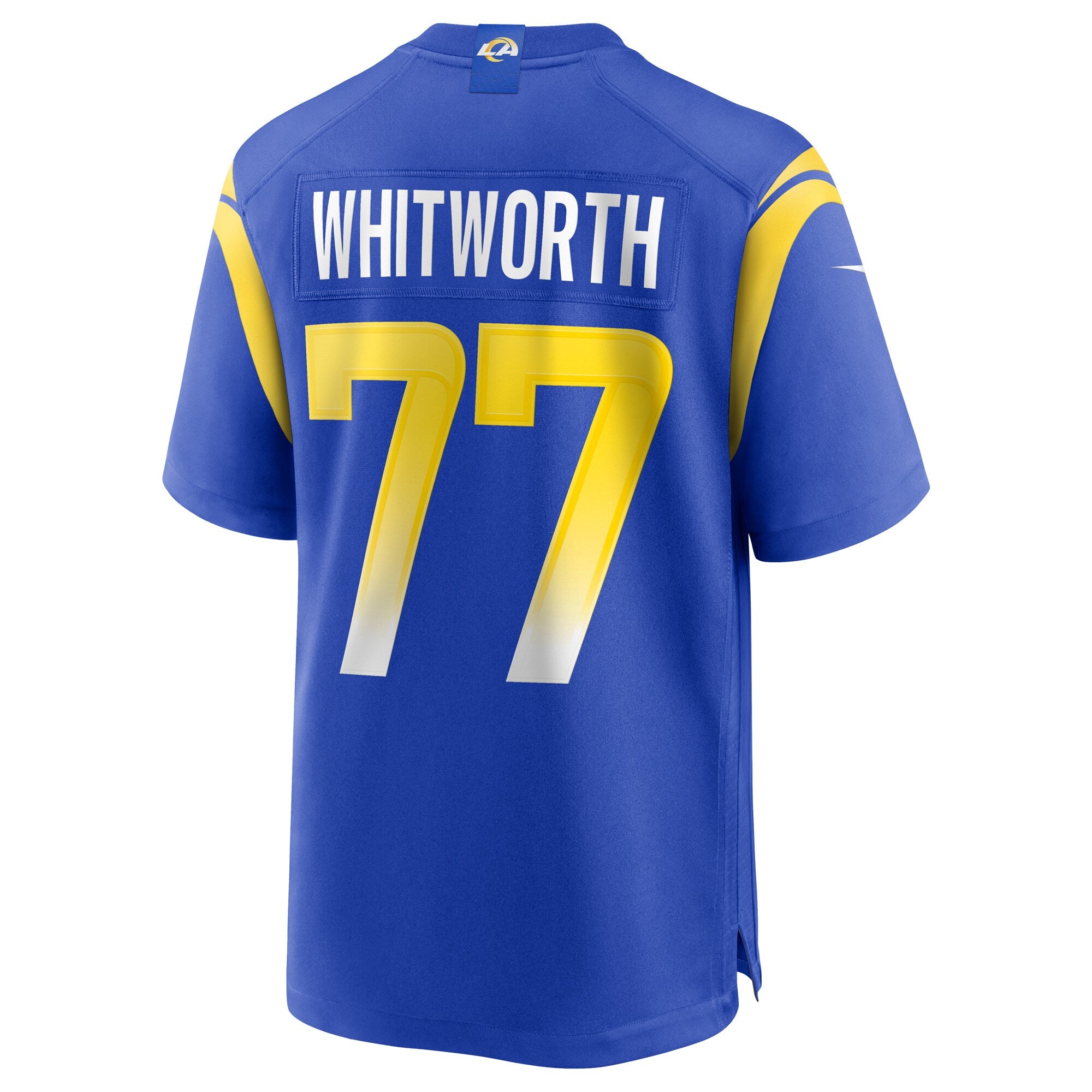 Andrew Whitworth Los Angeles Rams Game Jersey - Royal