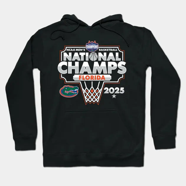 Florida Gators 2025 Ncaa Men's Basketball National Champions Hoodie