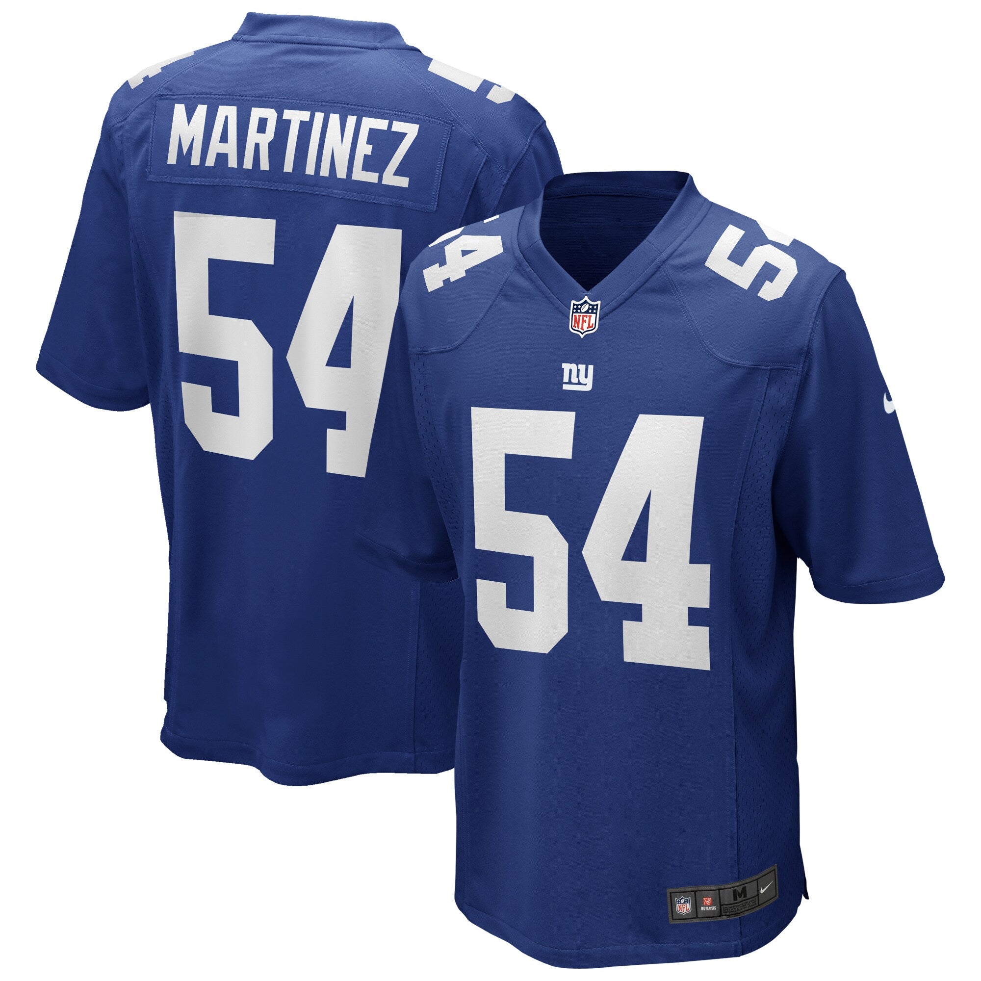 Blake Martinez New York Giants Game Player Jersey - Royal