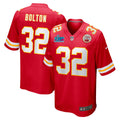 Nick Bolton Kansas City Chiefs Super Bowl LVII Patch Game Jersey - Red