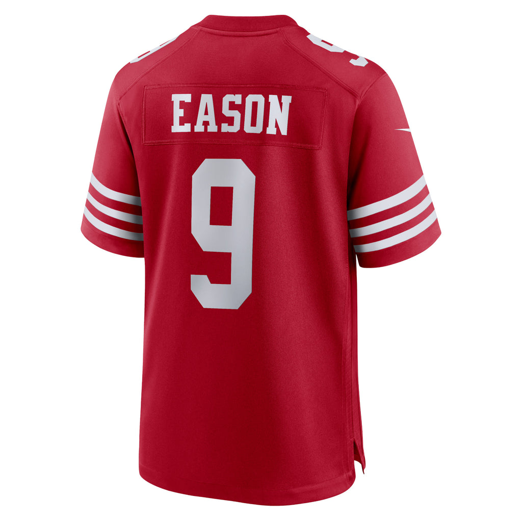 Jacob Eason San Francisco 49ers Home Game Player Jersey - Scarlet