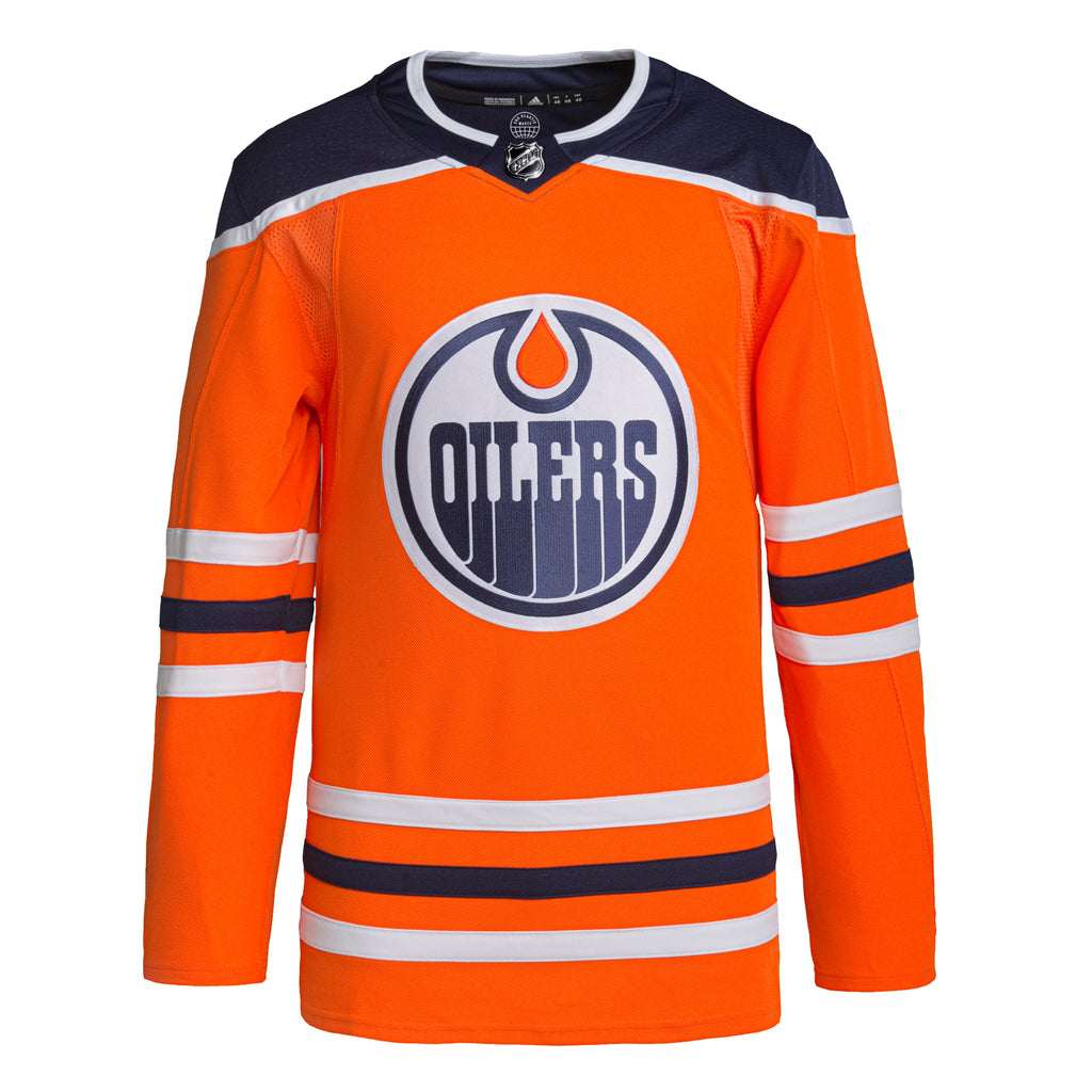 Edmonton Oilers Home Authentic Pro Jersey - Orange