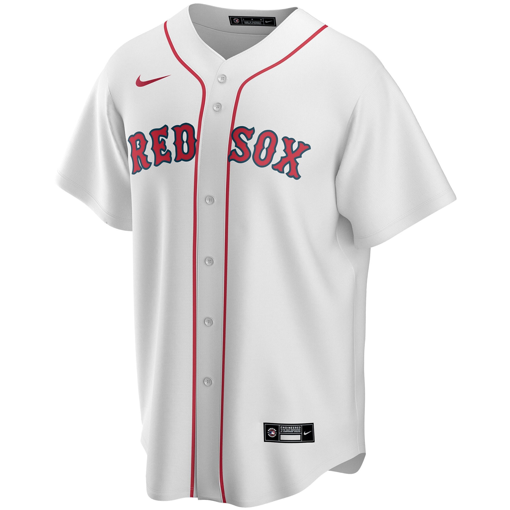 Boston Red Sox Youth Home Replica Custom Jersey - White