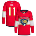 Alexander True Florida Panthers Home Primegreen Authentic Pro Jersey - Red