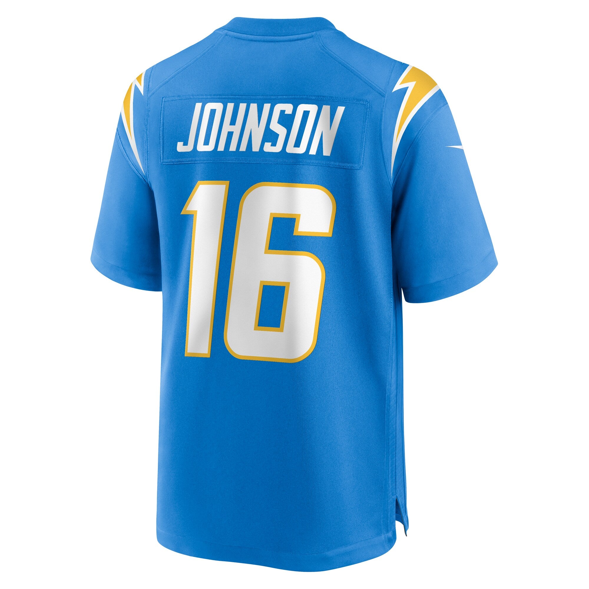 Tyler Johnson Los Angeles Chargers Team Game Jersey - ?Powder Blue