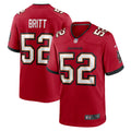 K.J. Britt Tampa Bay Buccaneers Game Jersey - Red