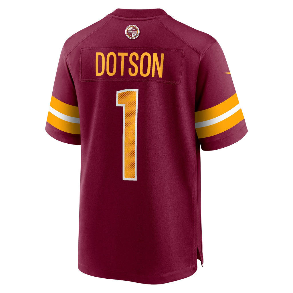 Jahan Dotson Washington Commanders Player Game Jersey - Burgundy