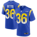 Jerome Bettis Los Angeles Rams Game Retired Player Jersey - Royal