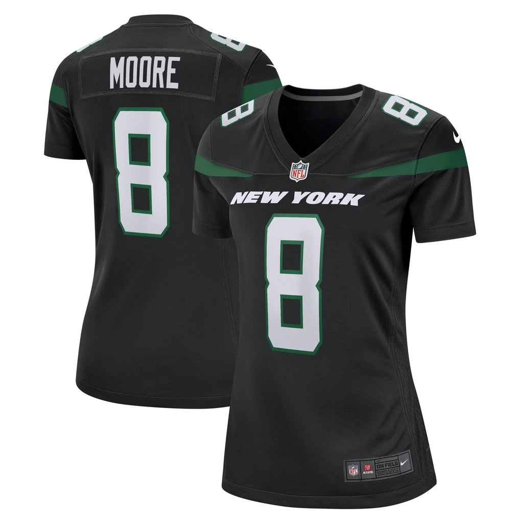 Elijah Moore New York Jets Women's Game Jersey - Stealth Black