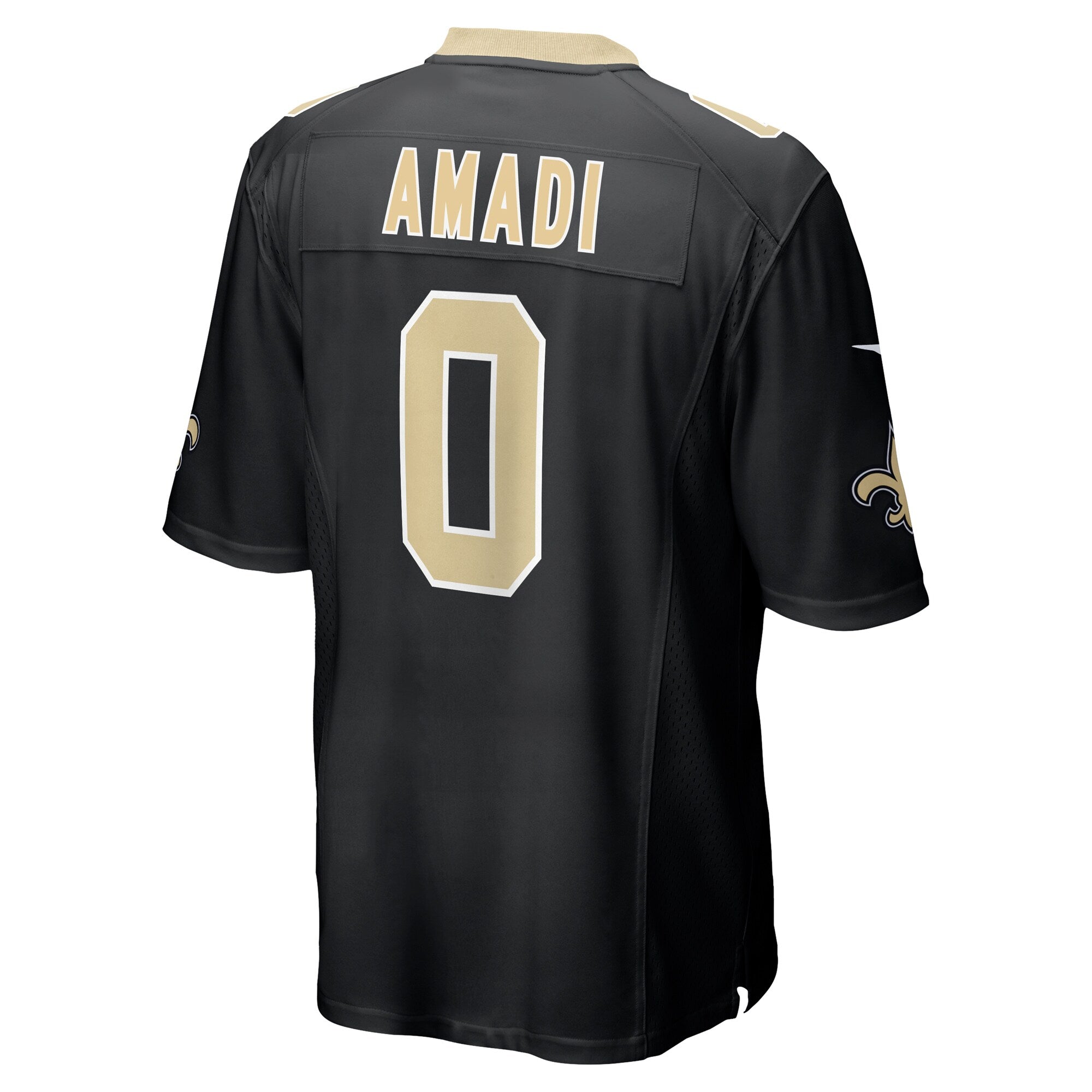 Ugo Amadi New Orleans Saints Team Game Jersey - ?Black