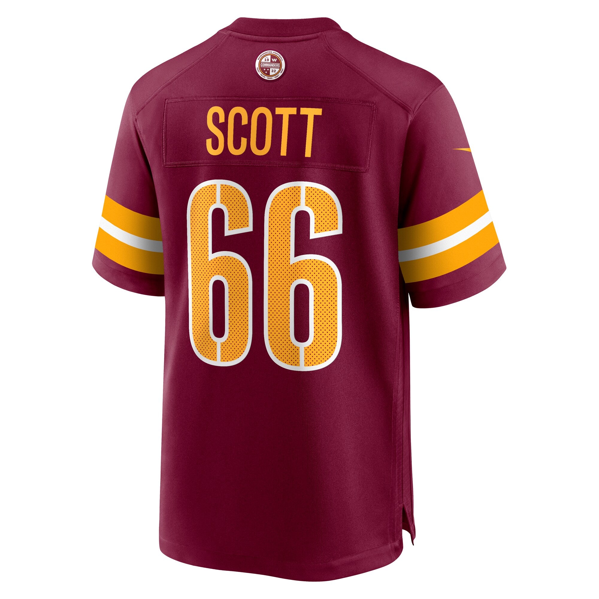 Trenton Scott Washington Commanders Team Game Jersey - Burgundy