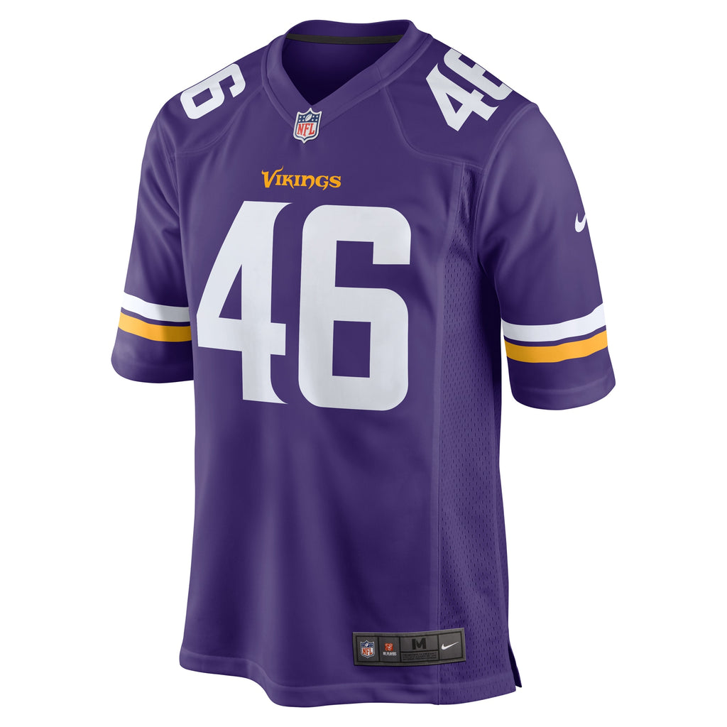 Myles Dorn Minnesota Vikings Game Jersey - Purple