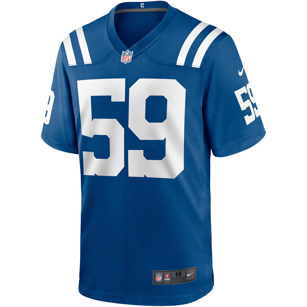 Jordans Glasgow Indianapolis Colts Game Jersey - Royal
