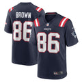 Pharaoh Brown New England Patriots Team Game Jersey - ?Navy