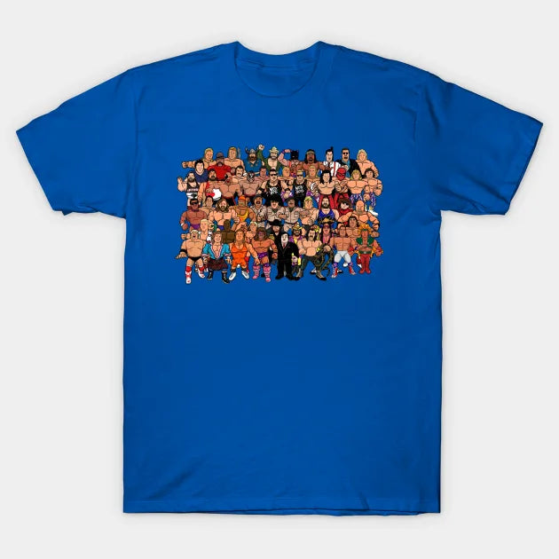 1991 Wrestling Roster T-Shirt