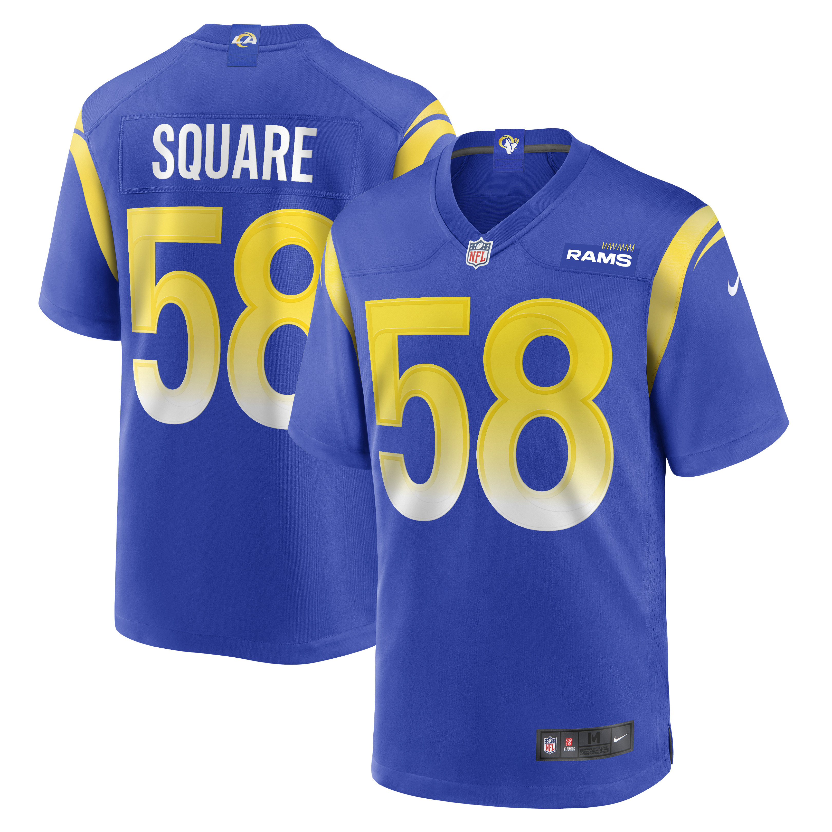 DeAndre Square Los Angeles Rams ?Game Jersey - Royal