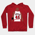 Michael Jordan 45 Back-To Hoodie