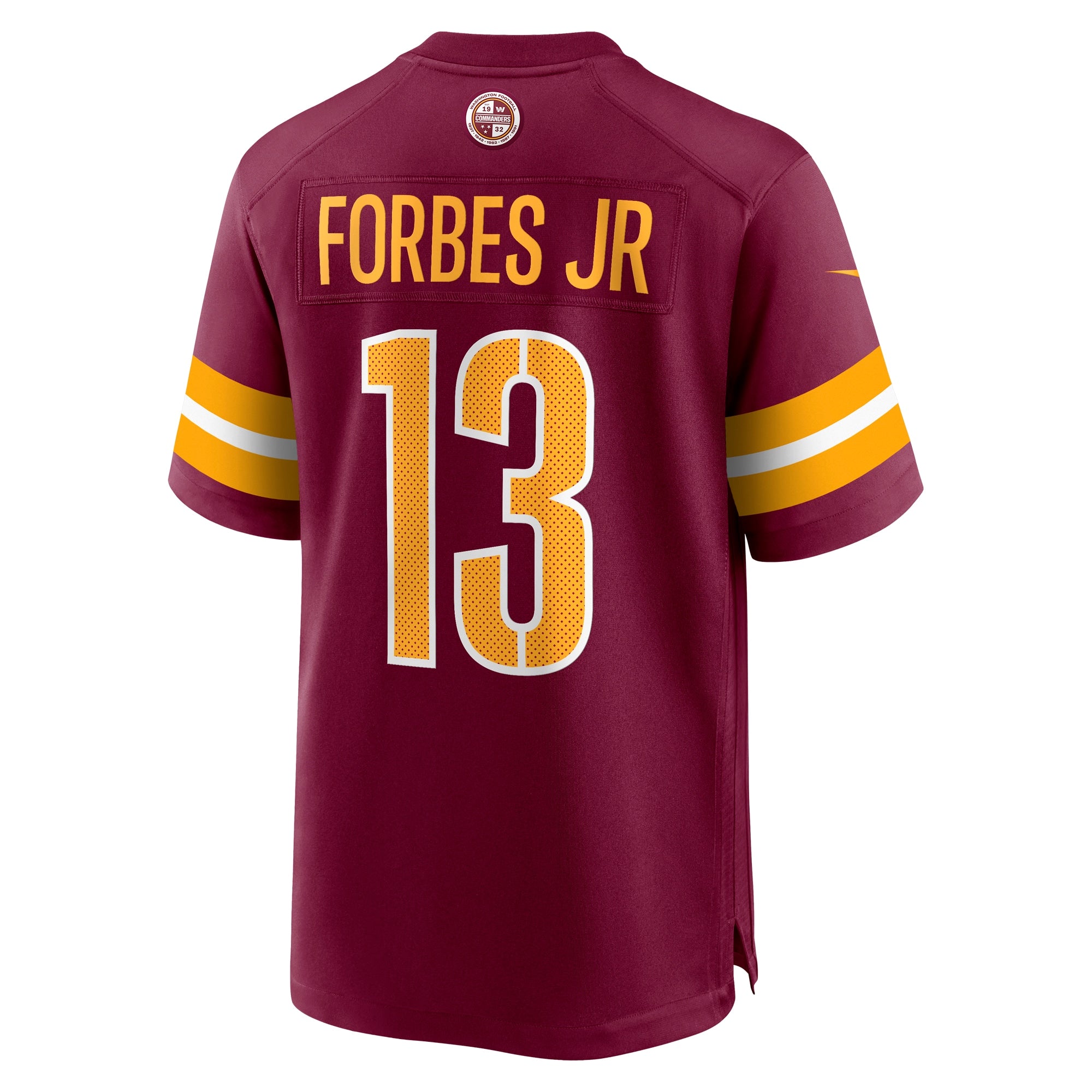 Emmanuel Forbes Washington Commanders 2023 NFL Draft First Round Pick Game Jersey - Burgundy