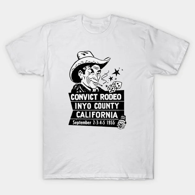 Vintage Inyo County Convict Rodeo T-Shirt