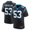 Claudin Cherelus Carolina Panthers Team Game Jersey - ?Black