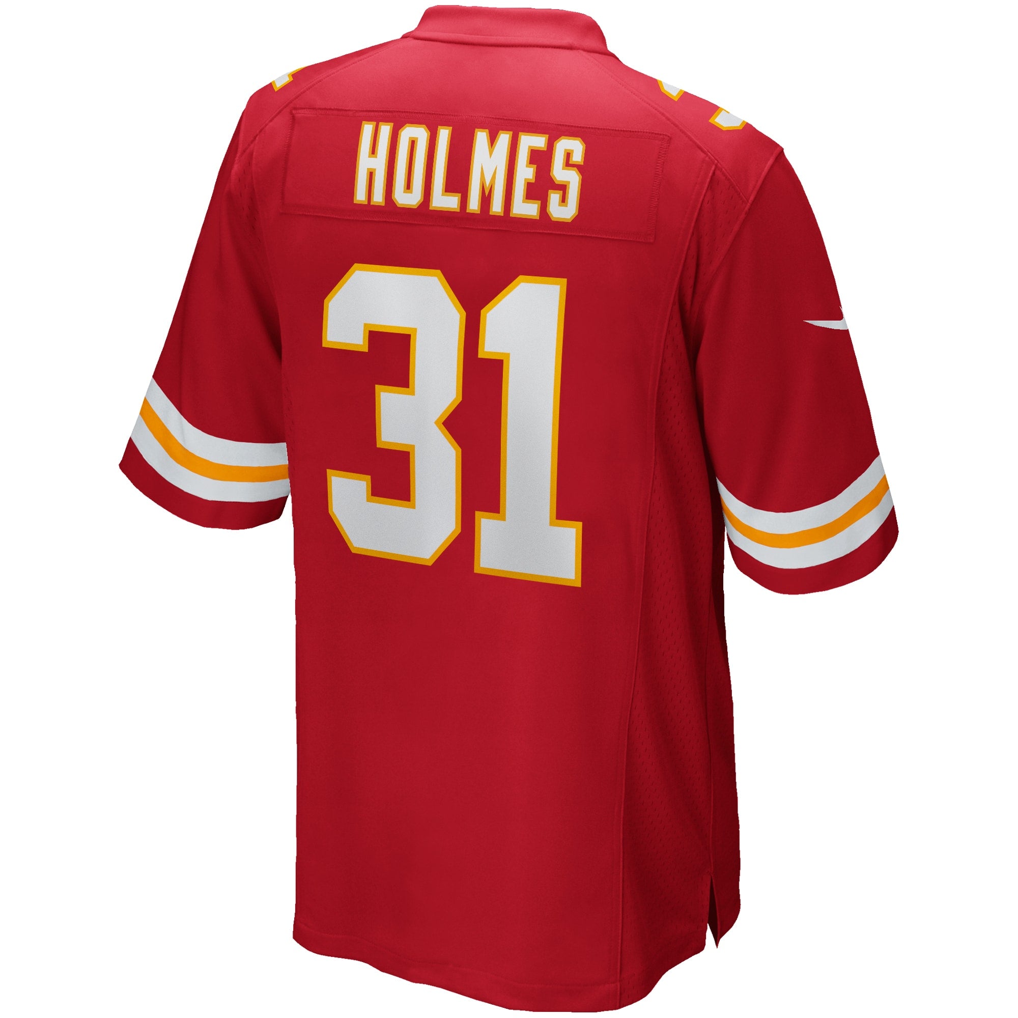 Priest Holmes Kansas City Chiefs Game Retired Player Jersey - Red