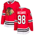 Connor Bedard Chicago Blackhawks Authentic Jersey - Red