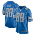 Jim Cain Detroit Lions Retired Player Jersey - Blue