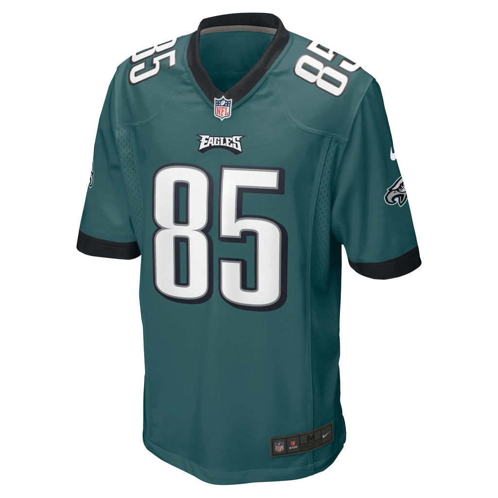 Albert Okwuegbunam Philadelphia Eagles Team Game Jersey - Midnight Green