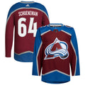 Corey Schueneman Colorado Avalanche Home Primegreen Authentic Pro Jersey - Burgundy