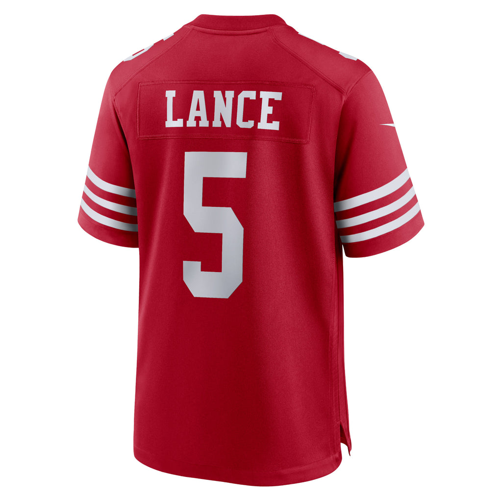Trey Lance San Francisco 49ers Game Player Jersey - Scarlet
