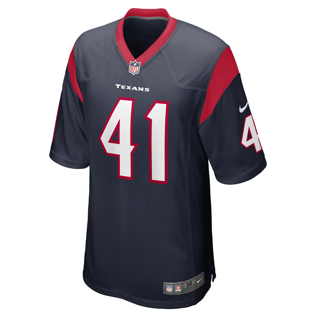 Zach Cunningham Houston Texans Game Jersey - Navy
