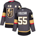 Keegan Kolesar Vegas Golden Knights Alternate Authentic Jersey - Gray