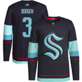 Will Borgen Seattle Kraken Home Authentic Primegreen Jersey - Navy
