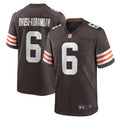 Jeremiah Owusu-Koramoah Cleveland Browns Team Game Jersey - Brown